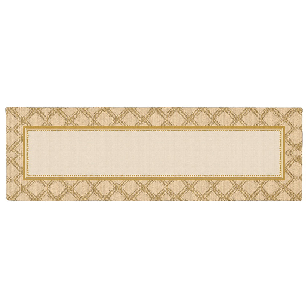 Caminho de Mesa Rustic Ambar c/ Hidrorrepelência 43x141cm