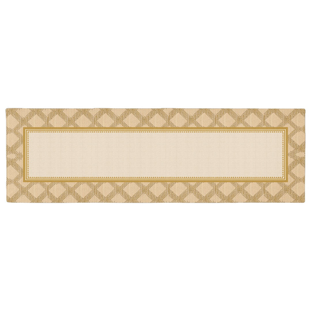 Caminho de Mesa Rustic Ambar c/ Hidrorrepelência 43x141cm