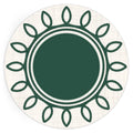 Kit 2 Capas para Sousplat Verde Natalino 35x35cm