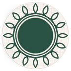 Kit 2 Capas para Sousplat Verde Natalino 35x35cm