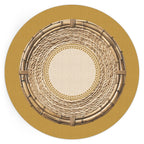 Kit 2 Capas p/ Sousplat Rustic Ambar 35x35