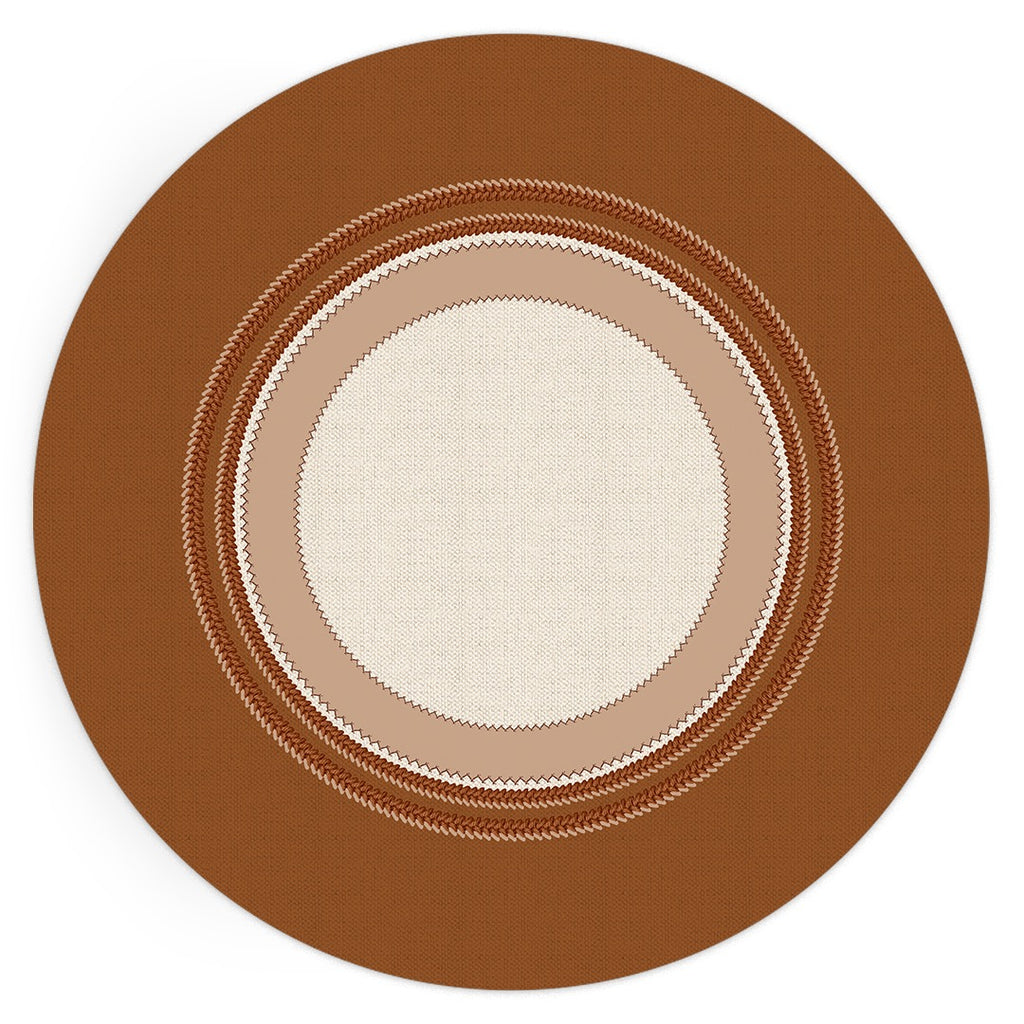 Kit 2 Capas p/ Sousplat Terracota 35x35