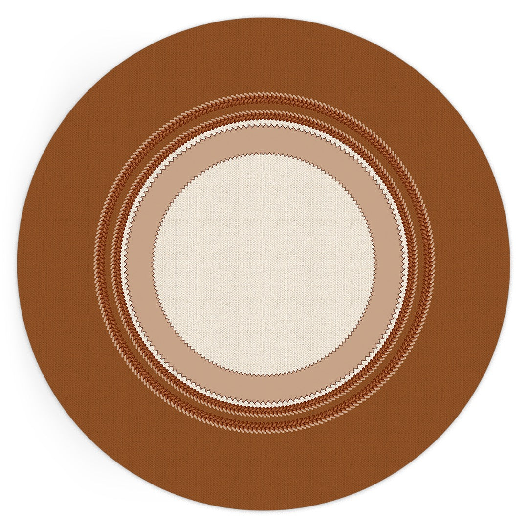 Kit 2 Capas p/ Sousplat Terracota 35x35