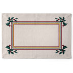 Kit 2 Jogo Americano Clássico Natal c/ Hidrorrepelência 48x31cm
