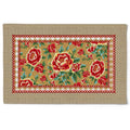 Kit 2 Jogo Americano São João - Natural com Rosas