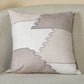 Capa Almofada Aveludada Bordado Estampado Bege Serenity