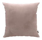 Capa Almofada Rosa com Bordado em Veludo 3D 50x50cm