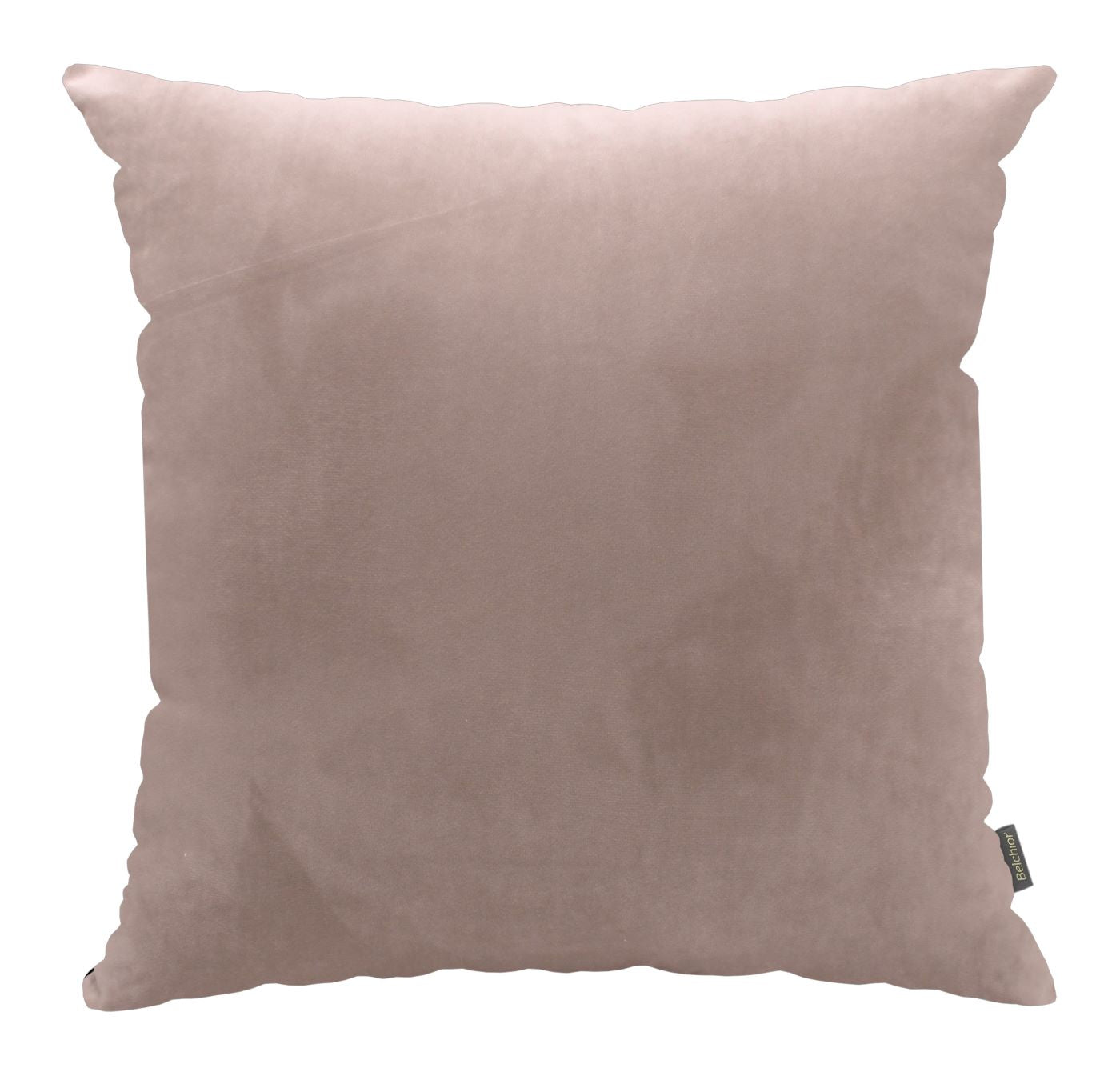 Capa Almofada Rosa com Bordado em Veludo 3D 50x50cm