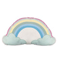 Almofada Kids Aveludada Arco-Íris Fofinho 75x43cm