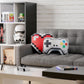 Almofada Kids Aveludada Controle Video Game - Joystick 46x33cm