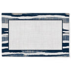 Kit 2 Jogo Americano Ikat Azul c/ Hidrorrepelência 48x31