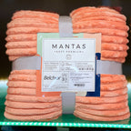 Cobertor Manta Aveludada 200 Fios p/ Cama Casal - Coral