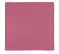 Kit 2 Guardanapos Rosa Liso 43x43 + 2 Argolas