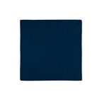 Kit 2 Guardanapos Azul Marinho Liso 43x43 + 2 Argolas