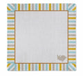 Kit 2 Guardanapos Tricoline Páscoa Mostarda 40x40 + 2 Orelinhas