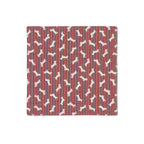 Kit 2 Guardanapos Linho Hot Dog 40x40 + 2 Argolas