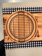 Caminho de Mesa Churrasco Hidrorrepelência 43x142