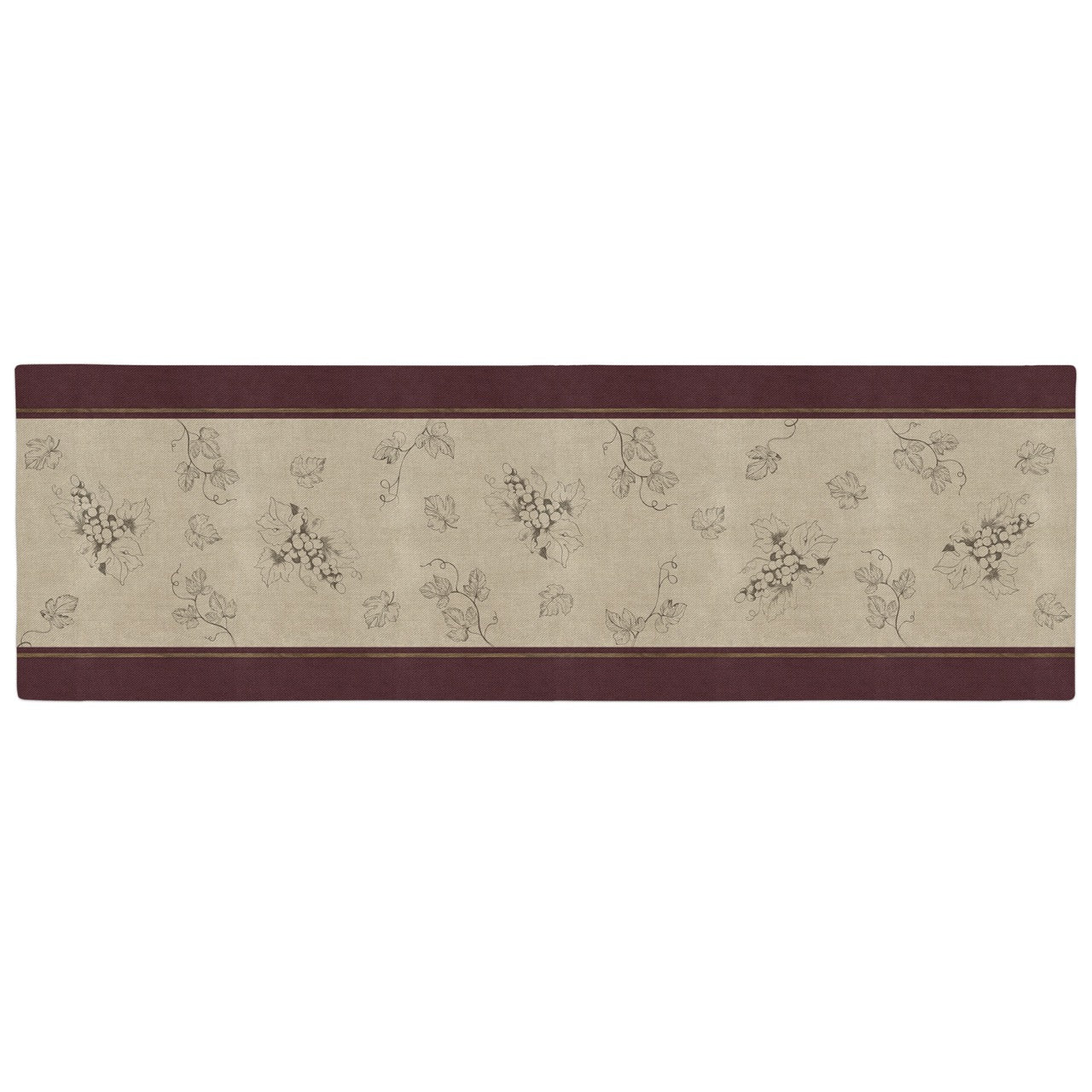 Caminho de Mesa Uva c/ Hidrorrepelência 43x142