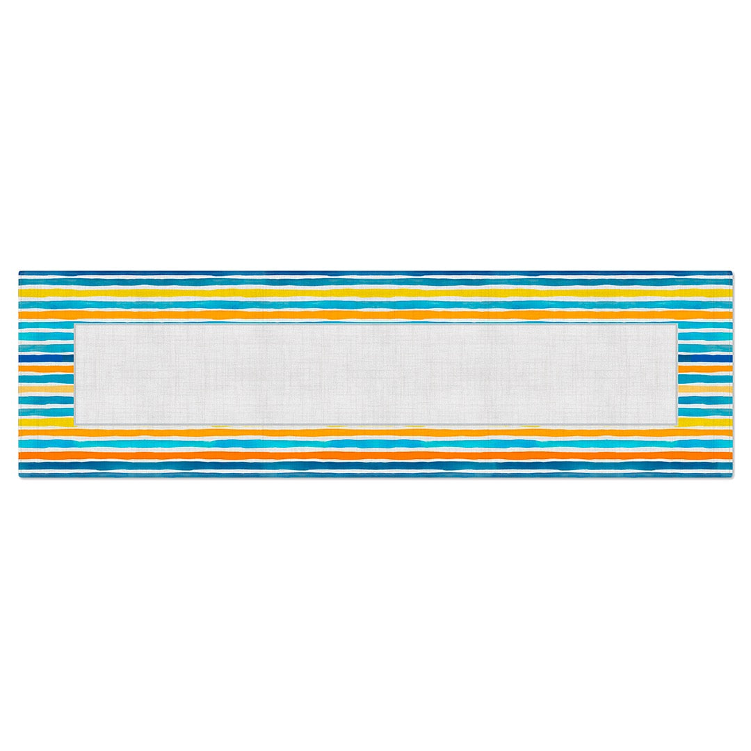 Caminho de Mesa Acqua Mar c/ Hidrorrepelência 43x141cm