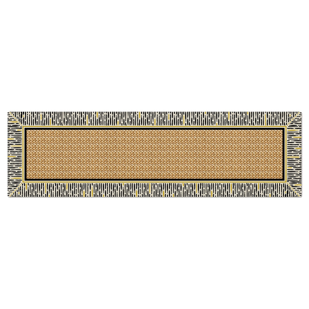 Caminho de Mesa África Bogolan c/ Hidrorrepelência 43x141cm