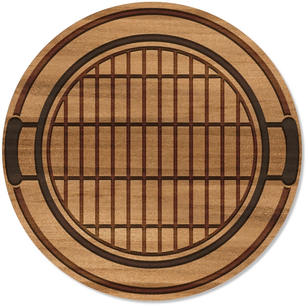 Kit 2 Capas para Sousplat Churrasco BBQ 35x35