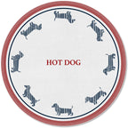Kit 2 Capas para Sousplat Hot Dog Cachorro Quente 35x35