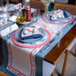 Kit 2 Capas para Sousplat Hot Dog Cachorro Quente 35x35