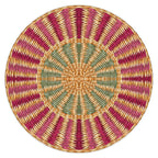Kit 2 Capas p/ Sousplat Artesanato Rosa 35x35cm