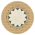 Kit 2 Capas p/ Sousplat África Bogolan 35x35cm