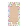 Toalha de Mesa Retangular Páscoa Bege 8 Lugares 140x270cm