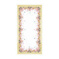 Toalha de Mesa Retangular Páscoa Flores 8 Lugares 140x270cm