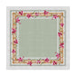 Toalha de Mesa Quadrada Orquídeas 4 Lugares 140x140
