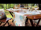Caminho de Mesa Ovos de Páscoa Poá Aveludado 43x141cm