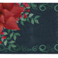 Jogo Americano Flor Natal Bico Papagaio Luxo- 2 Pçs 47x33 cm